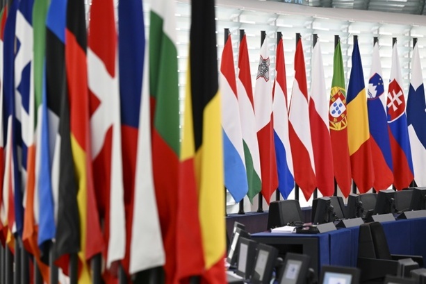 Bild vergrößern: EU-Gipfel: Beratungen über Nahost und schwächelnde europäische Wirtschaft