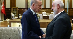 Türkischer Präsident Erdogan mit Hamas-Chef Hanija zusammengetroffen