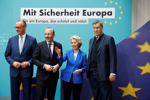 CSU-Parteitag bert ber Europaprogramm: 