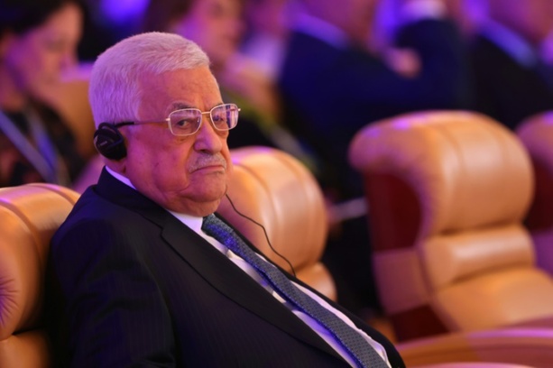 Bild vergrößern: Palästinenserpräsident Abbas ruft die USA zur Verhinderung von Rafah-Offensive auf