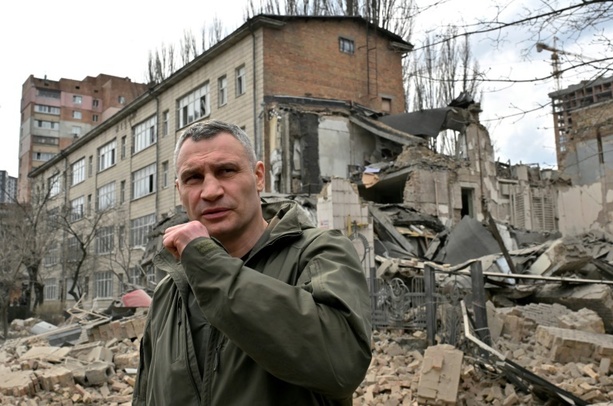 Bild vergrößern: Kiews Bürgermeister Klitschko fordert weitere Unterstützung bei Luftabwehr