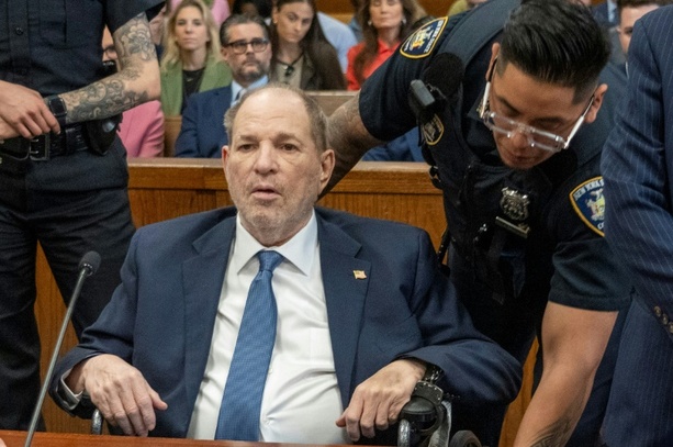 Bild vergrößern: Neuer Prozess gegen Weinstein in New York soll nach dem Sommer beginnen