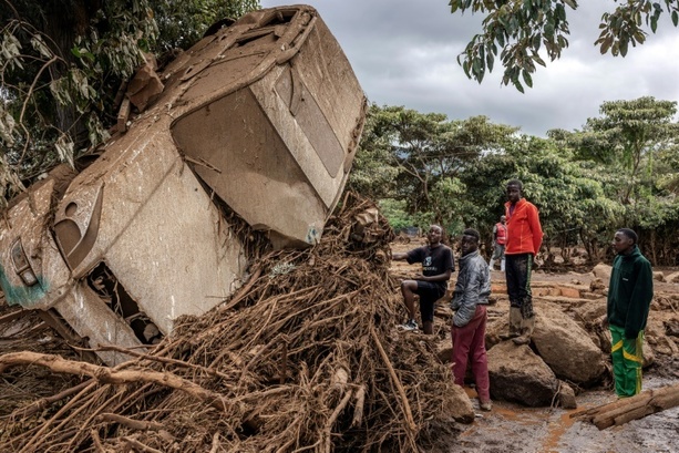 Bild vergrößern: Bereits mehr als 180 Tote durch Überschwemmungen in Kenia