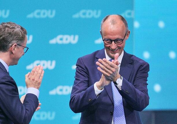 Bild vergrößern: Insa: CDU legt in der Wählergunst zu
