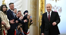 Putin legt Eid für fünfte Amtszeit als russischer Präsident ab