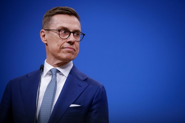 Bild vergrößern: Scholz empfängt Finnlands Präsidenten Stubb im Kanzleramt