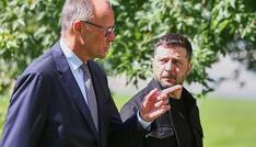 Selenskyj und Merz besprechen Treffen mit Trump