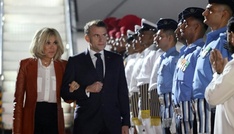 Macron zu mehrtägigem Besuch in Indien eingetroffen - Rafale-Kampfjet-Deal erwartet