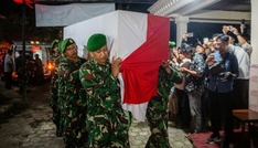 Drei im Libanon getötete Blauhelmsoldaten in Indonesien beigesetzt