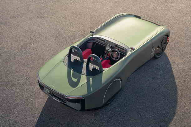 Bildergalerie: Elektroauto-Konzept Aura  - Futuristische Flunder