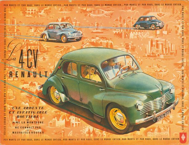 Bildergalerie: 75 Jahre Renault 4 CV - Der gallische Traum vom kleinen Glück
