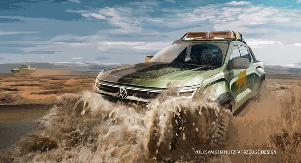 Bildergalerie: Neuer VW Amarok  - Schwestermodell des Ford Ranger kommt 2023 