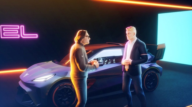 Bild vergrößern: Autohersteller im Metaverse - Virtuelle Wagen in virtuellen Welten