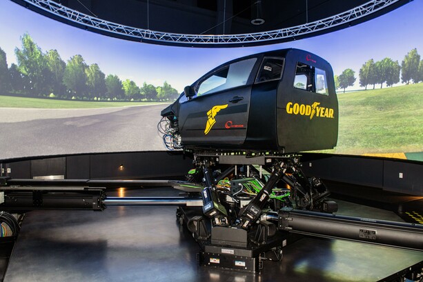 Bild vergrößern: Goodyear testet virtuell - Schneller entwickeln