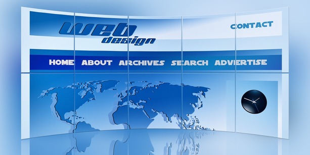 Bild vergrößern: Die Webseite: Visitenkarte des Unternehmens