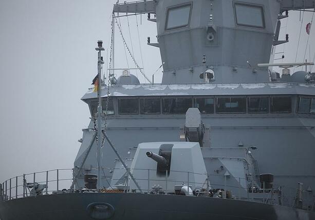 Bild vergrößern: Fregatte Hessen beendet Einsatz im Roten Meer