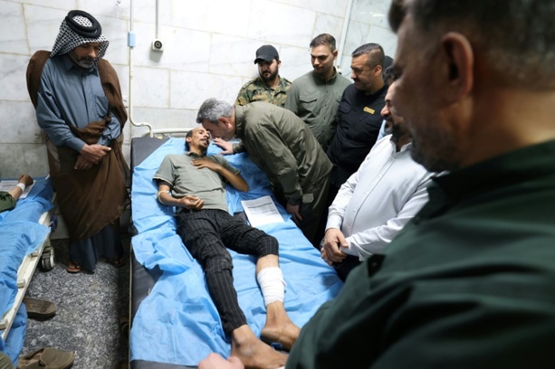 Bild vergrößern: Ein Toter und mehrere Verletzte bei Explosion auf Militärstützpunkt im Irak