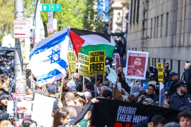Bild vergrößern: Elite-Universitäten in den USA wegen aufgeheizter Gaza-Proteste unter Druck