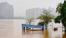 Überschwemmungen in Südchina: Behörden rufen höchste Warnstufe aus