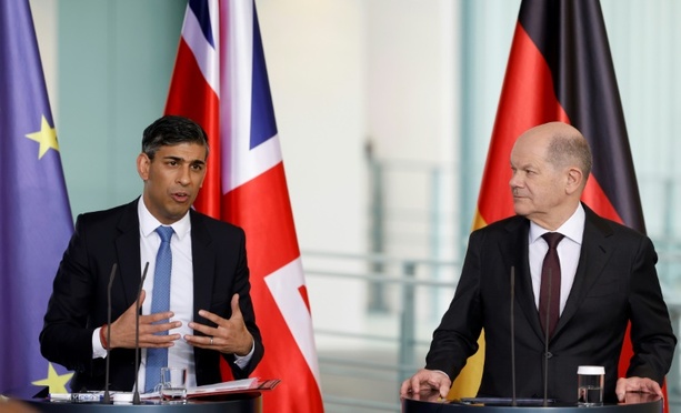 Bild vergrößern: Deutschland und Großbritannien wollen bei Verteidigung verstärkt zusammenarbeiten
