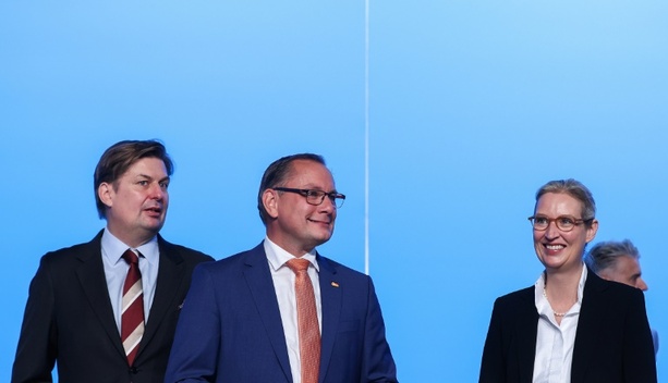 Bild vergrößern: AfD beginnt EU-Wahlkampf in Donaueschingen - Ohne Spitzenkandidat Krah