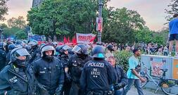Berliner Polizei zieht positives Fazit nach 1. Mai
