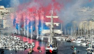 Olympisches Feuer erreicht Frankreich: Mehr als 150.000 Menschen feiern in Marseille