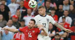 Fußball-EM: England schlägt Serbien mühevoll