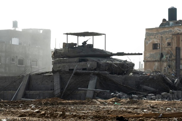Bild vergrößern: Netanjahu: Intensive Phase der Kämpfe in Rafah kurz vor dem Ende
