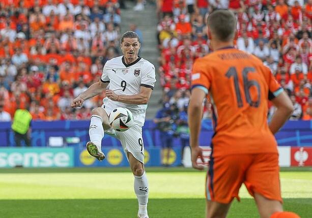 Bild vergrößern: Fußball-EM: Österreich schlägt Niederlande und ist Gruppensieger