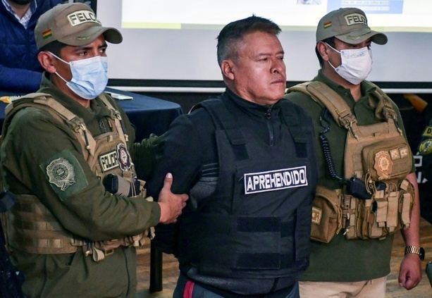 Bild vergrößern: Innenminister: 17 Festnahmen nach vereiteltem Putschversuch in Bolivien
