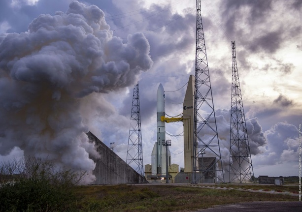 Bild vergrößern: Bericht: Wettersatelliten-Betreiber will statt Ariane 6 SpaceX-Rakete nutzen