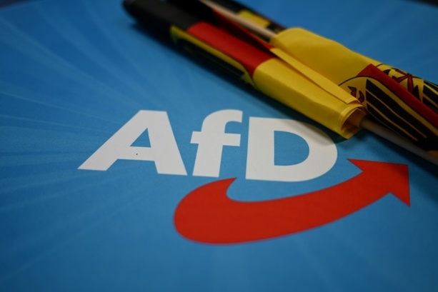 Bild vergrößern: Protestkundgebungen gegen AfD-Parteitag in Essen begonnen - erste Zusammenstöße