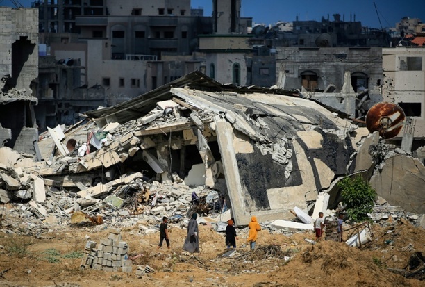 Bild vergrößern: Israel reagiert mit Luftangriffen auf Raketenbeschuss aus Gazastreifen