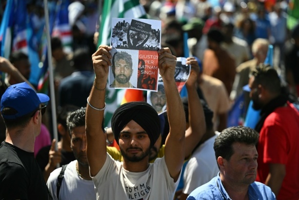 Bild vergrößern: Italienischer Agrarunternehmer nach Tod von indischem Erntehelfer festgenommen