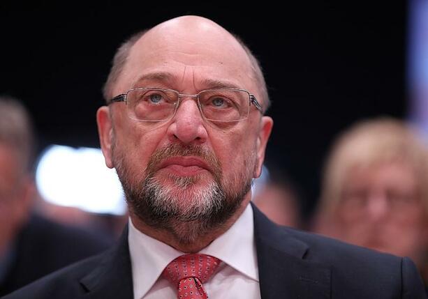 Bild vergrößern: Schulz mahnt Vorbereitung auf mögliche Präsidentschaft Trumps an