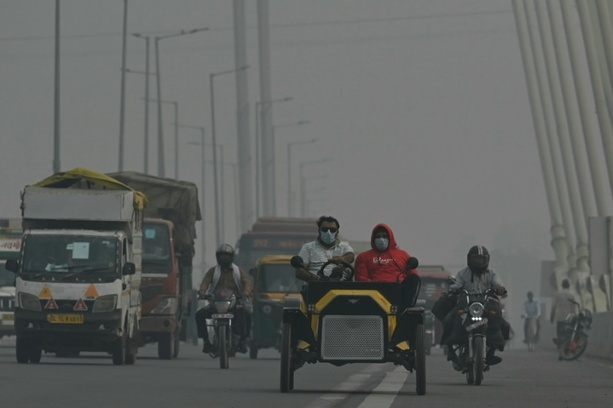 Bild vergrößern: Sieben Prozent der Todesfälle in Indiens Städten durch Luftverschmutzung verursacht