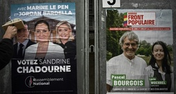 Entscheidende zweite Runde der Parlamentswahl in Frankreich begonnen