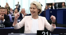 EU-Parlament wählt von der Leyen erneut zur Kommissionspräsidentin