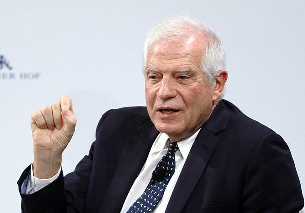 Bild vergrößern: Borrell kündigt Boykott des Außenministertreffens in Budapest an