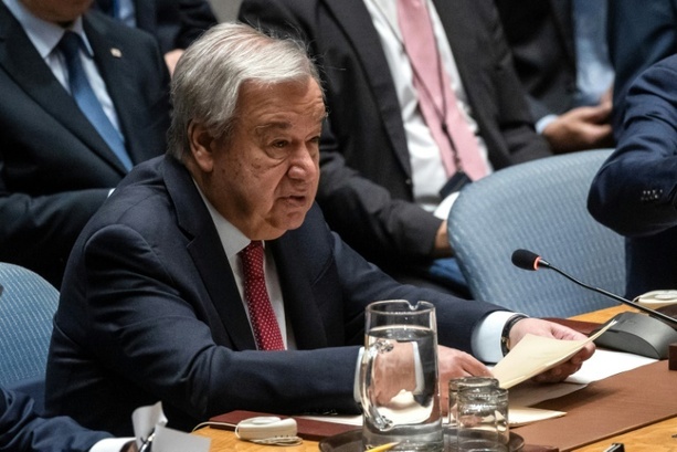 Bild vergrößern: UN-Generalsekretär Guterres begrüßt von China vermittelte palästinensische Einigung