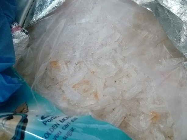Bild vergrößern: Rekordfund: 3,2 Tonnen Crystal Meth im Hafen von Rotterdam beschlagnahmt