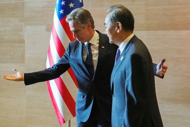 Bild vergrößern: Asean-Treffen: Blinken spricht mit chinesischem Kollegen über Spannungen in der Region