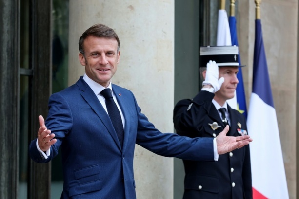 Bild vergrößern: Macron lobt Olympia-Eröffnungsfeier und Leistung der Sicherheitskräfte