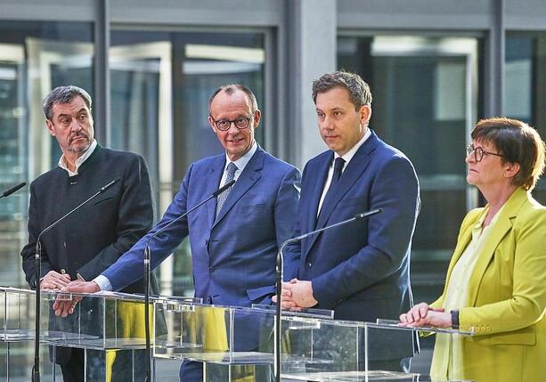 Bild vergr&ouml;&szlig;ern: IW beziffert Kosten des Sondierungspapiers auf 60 bis 80 Milliarden