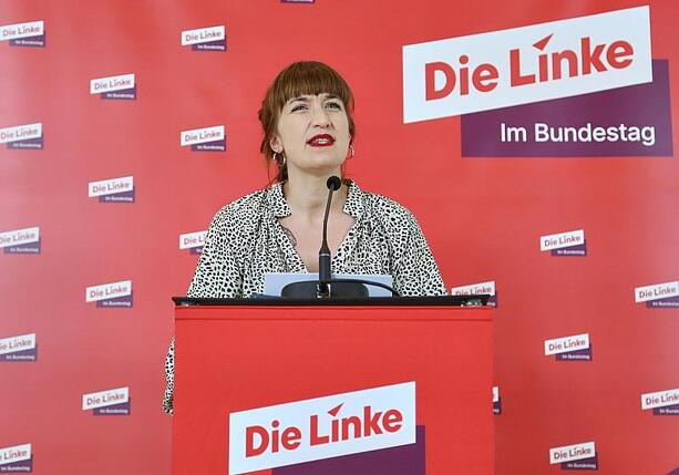 Bild vergr&ouml;&szlig;ern: Reichinnek warnt Union vor Zusammenarbeit mit AfD bei Richterwahl