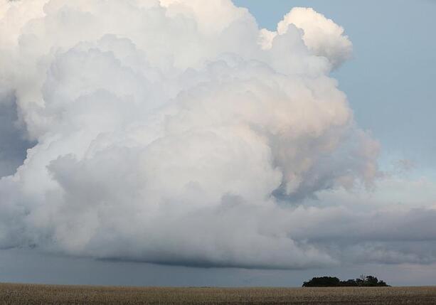 Bild vergrößern: Wetterdienst warnt vor gewittrigem Starkregen im Westen