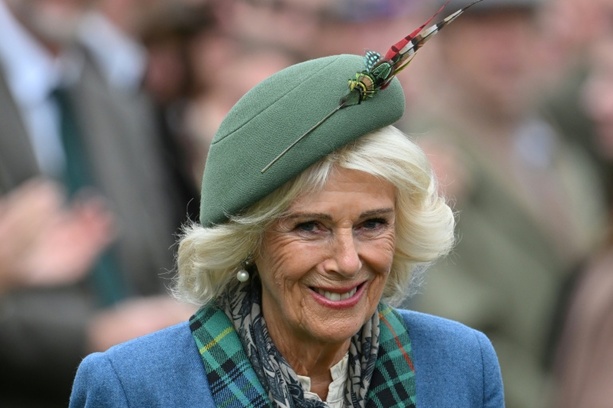 Bild vergrößern: Britische Königin Camilla sagt wegen Erkältung Teilnahme an Trauerfeier ab