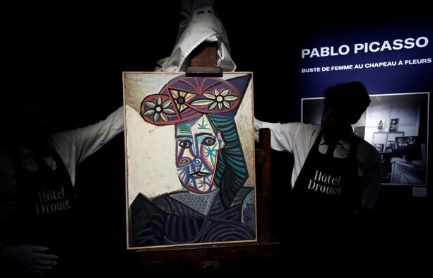 Bild vergrößern: Traurige Dora Maar: Picasso-Gemälde aus Privatbesitz erstmals vorgestellt