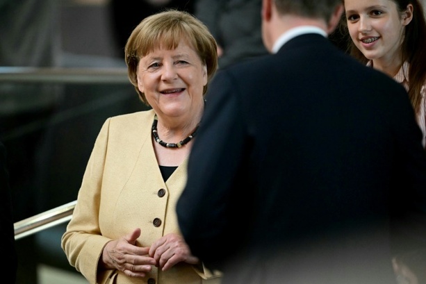 Bild vergrößern: Merkel verzichtet auf soziale Medien - nicht meine Informationsquelle